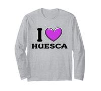 I Love Huesca Spagna Maglia a Manica