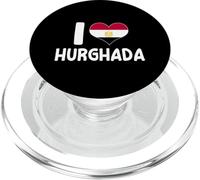 I Love Hurghada Vacation Design Mar Rosso Immersioni Snorkeling PopSockets PopGrip per MagSafe