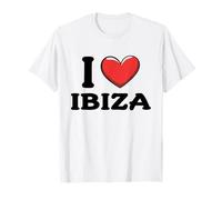 I Love Ibiza Spagna Maglietta
