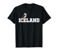 I Love Iceland Puffin Icelandic Maglietta