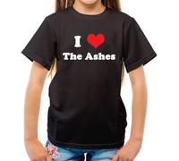 I Love Il Ashes - T-Shirt - Cricket Inghilterra Australia Love Giocatore