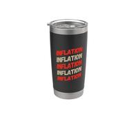 I Love Inflation Meme Messaggi divertenti Inflazione Citazioni umoristiche Bicchiere termico in acciaio inox doppia parete