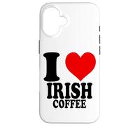 I Love Irish Coffee Custodia per iPhone 16