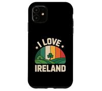 I Love Irlanda Shamrock Paesaggio scenico Custodia per iPhone 11