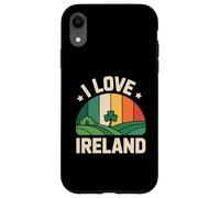 I Love Irlanda Shamrock Paesaggio scenico Custodia per iPhone XR