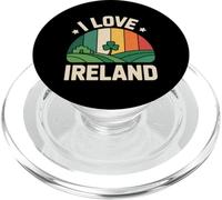 I Love Irlanda Shamrock Paesaggio scenico PopSockets PopGrip per MagSafe