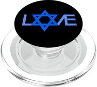 I Love Israel Jewish Star of David Regalo per amico ebreo PopSockets PopGrip per MagSafe