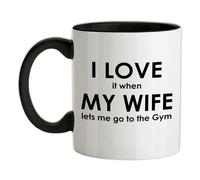 I Love It Quando My Wife Lets Me Go Ai Palestra - Ceramica Mug - Allenamento