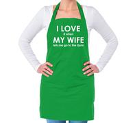 I Love It Quando My Wife Lets Me Go Ai Palestra - Unisex Adulti Grembiule -
