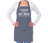I Love It Quando My Wife Lets Me Go Ai Palestra - Unisex Adulti Grembiule -