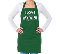 I Love It Quando My Wife Lets Me Go Ai Palestra - Unisex Adulti Grembiule -