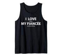 I Love It When My Fidancée Lets Me Go Fishing Funny Canotta
