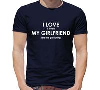 I Love It When My Girlfriend Lets Me Go Fishing T-Shirt - Pesce - Pescatore