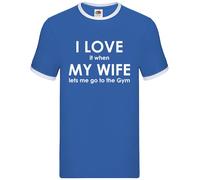 I Love It When My Wife Lets Me Go To The Palestra - Uomo Suoneria - Workout Pesi