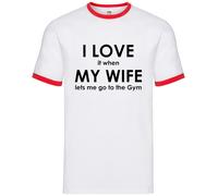 I Love It When My Wife Lets Me Go To The Palestra - Uomo Suoneria - Workout Pesi