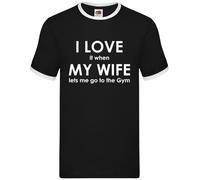 I Love It When My Wife Lets Me Go To The Palestra - Uomo Suoneria - Workout Pesi