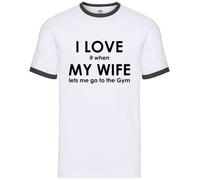 I Love It When My Wife Lets Me Go To The Palestra - Uomo Suoneria - Workout Pesi