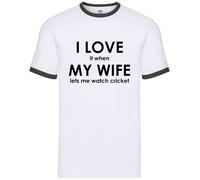 I Love It When My Wife Lets Me Orologio Cricket - Uomo Ringer - Ashes