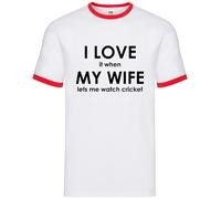 I Love It When My Wife Lets Me Orologio Cricket - Uomo Ringer - Ashes