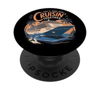 I Love It When We're Cruisin' Together 2026 Viaggio Crociera PopSockets PopGrip Adesivo