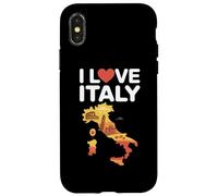I Love Italy Adventure Travel Monumenti Custodia per iPhone X/XS