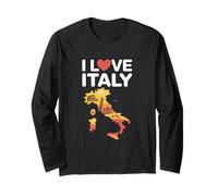 I Love Italy Adventure Travel Monumenti Maglia a Manica