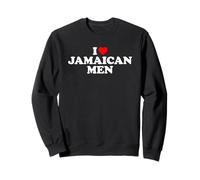 I Love Jamaican Men Felpa