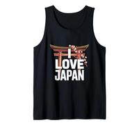 I Love Japan Cherry Blossom Torii Gate Canotta