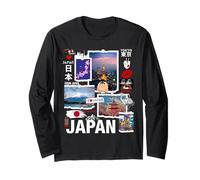 I Love Japan Culture, Enjoy Cool Japan Landmarks Photos Maglia a Manica