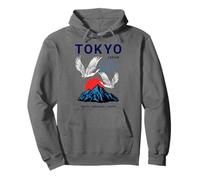 I Love Japan Nature And Culture, Tokyo Japan Graphic Design Felpa con Cappuccio