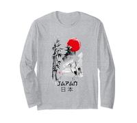 I Love Japan Nature And Culture, Tokyo Japan Graphic Design Maglia a Manica