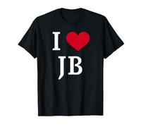 I Love JB, I Heart Initials J.B. Maglietta