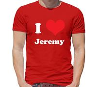 I Love Jeremy T-Shirt Uomo Diddly Farm Divertente Clarkson