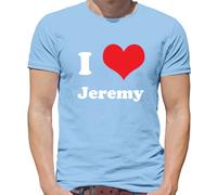 I Love Jeremy T-Shirt Uomo Diddly Farm Divertente Clarkson