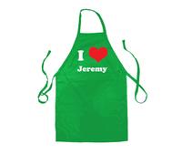 I Love Jeremy - Unisex Bambini Grembiule - Diddly Farm Divertente Clarkson Squat