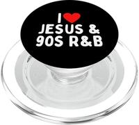 I Love Jesus And 90s R&B PopSockets PopGrip per MagSafe