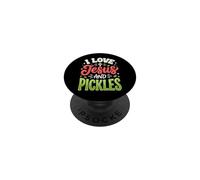 I Love Jesus And Pickles PopSockets PopGrip Adesivo