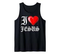 I Love Jesus T-Shirt Canotta