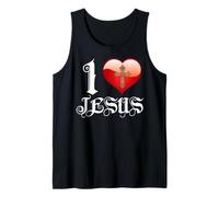 I Love Jesus T-Shirt Canotta