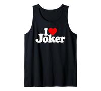 I LOVE JOKER NOME NICKNAME SU UN TEE Canotta