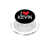 I Love Kevin Nome Personalizzato Uomini Ragazzo BFF Amico Cuore PopSockets PopGrip per MagSafe