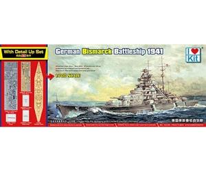 I Love Kit 65701 - 1:700 Top Grado German Bismarck Corazzata - Nuovo