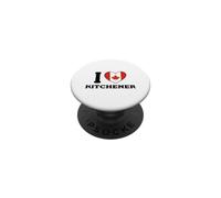 I Love Kitchener Bandiera Canada Cuore PopSockets PopGrip Adesivo