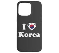 I Love Korea I Heart Korea Korean Custodia per iPhone 15 Pro Max