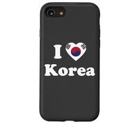 I Love Korea I Heart Korea Korean Custodia per iPhone SE (2020) / 7 / 8