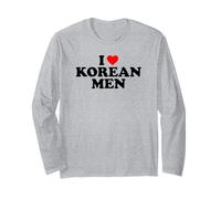I Love Korean Men Maglia a Manica