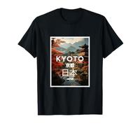 I Love Kyoto, Floral Kyoto Japan Culture Nature Graphic Maglietta