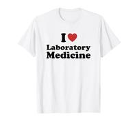 I Love Laboratory Medicine Student Major Graduation Maglietta