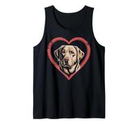 I Love Labrador Retrievers Cuore Labrador Canotta