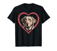 I Love Labrador Retrievers Cuore Labrador Maglietta